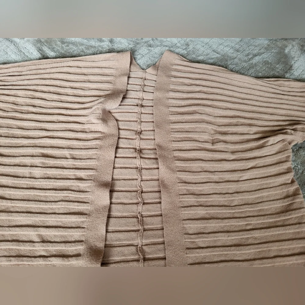 ** SHEWIN Womens Casual‎ 3/4 Short Sleeve Open Front Lightweight Cardigan - Picture 5 of 10